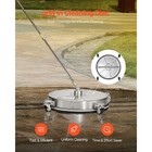 18in Stainless Steel Pressure Washer Surface Cleaner 4000 Psi