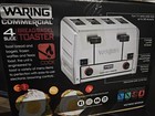 Waring - Wct850rc - Heavy Duty 120v Switchable Bread bagel Toaster