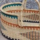 Baby Moses Basket With Mattress  Size 12x18x30 In- Baby Bassinet Basket-wicker