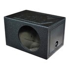 Qpower Qbomb Single 12    Side Ported Turbo-ported Vented Subwoofer Enclosure Box