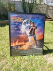 Back To The Future 1980s Original Authentic Movie Poster Bus Size 40x50  Framed
