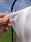 White Wool Roving For Spinning Into Yarn Or Wet  Needle Felting  Merino Fiber