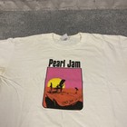 Vintage Rare 1998 Pearl Jam Endless Summer Pj Shirt Short Sleeve White Large L