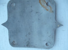 Original Antique Nautical Ships Telegraph Metal Plate Ahead  Stop  Astern