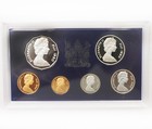 1980 Coins Of Fiji Proof 6 Coin Set