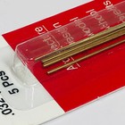 K s 8160 Solid Brass Rod 1 32   0 81mm  X 12   5 