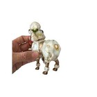 Vintage Hand Blown Glass French Poodle Dog Christmas Holiday Ornament