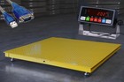 New 2 x2  Floor Scale 24  X 24  Pallet Scale 5000 Lbs Yellow Color