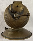 Autolite Universal Lamp Co Springfield  Ill Brass Coalminer   s Carbide Lamp Neat 