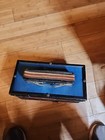 Vtg Beaver Brand Steel Bronze Reeds Germany Wood Handmade Accordion Concertina