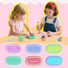 Air-dry Clay Kit For Kids 12 Cake Modeling Magic Clay Sculpting Tools Set