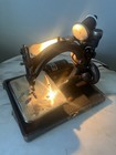Antique Wilcox   Gibbs Sewing Machine  1860-1930 With Light 