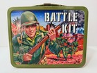 Vintage 1965 Battle Kit Metal Lunch Box And Thermos