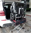 Portable Rechargeable Mini Lift transfers Wheelchair scooter Into The Trunk
