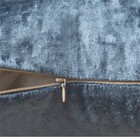 Solid Silky Simple Pillow Case Cushion Cover Home Office Sofa Decor 18  x18  