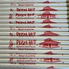 Lot Of 16 Vintage Pizza Hut Quality Reigns Supreme Pencils  All Unsharpened