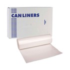 Boardwalk 334016 33 Gal  High-density Can Liners - Natural  250 carton  New