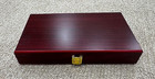 Premium Wooden 3 Ngc Coin Display Storage Box Case Collector Coin Holder Ngc New