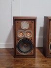 Vtg Klh Model 5 Walnut Speakers    One Owner   Tested         