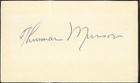 Thurman Munson Signed autographed 3x5 Index Card New York Yankees Psa dna Ixl88