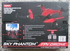 Syma Sky Phantom Fpv Drone 4 Ch Remote Control Drone  Red - New 