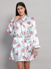Women Silk Satin Kimono Robe Dressing Gown Wedding Bridesmaid Sleepwear Robe