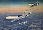 Limited Edition Signed Print - Keith Woodcock -    godsend     - Vc10  F-14  Fa-18a