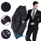 Automatic On off Windproof Umbrella Anti-uv Sun Rain Travel 3 Folding Compact