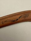 Boomerang Made In Australia Wood Vintage Painted Design