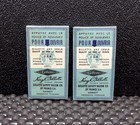 Rare Gillette French Blue Blades De Safety Razor Blades Lames Sealed Nos 2 Packs