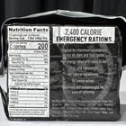 Emergency Food Ration 12 Bar Pack 2 400 Total Calories