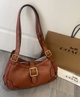 Drifter Shoulder 31 Amber Brown Cfm45 Leather Shoulder Bag