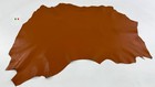 Tan Semi Shiny Italian Lambskin Sheep Lamb Leather Hide Hides 6sqf 0 7mm  c6767