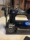 Vintage Black Singer Featherweight Sewing Machine