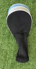 Pga Tour Golf Club Head Cover Light Blue Gray  Sock