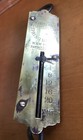 Vintage Chatillon s Hanging Scale  Brass Face  25lb Ptd 1891-1892 New York