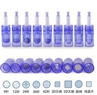 10pcs A6 Short Blue Electric Microneedle Tips - 9 12 24 36 42 Pin Nano