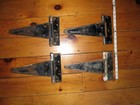 Vintage  10  Barn Door T Strap Hinges