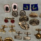 Wholesale Lot Vintage Mens Cufflink 20 Pair   Tie Tack  Bar Costume Jewelry P3