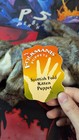 Folkmanis Scottish Fold Kitten White   Brown Hand Puppet 10  - New With Tags Nwt