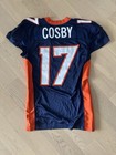 Quan Cosby Game Used Worn Denver Broncos Nfl Jersey 12 18 2011 Photomatched