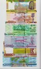 Guinea   Complete Banknotes Set - 500 - 20 000 Francs 2016-2018  Unc Banknotes