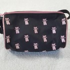 Duffel Bag Girls Ballet Shoes Black Embroidered Zipper Strap By Horizon Dance