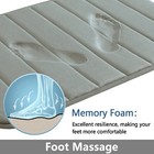Memory Foam Bath Rug Bathroom Floor Shower Mat Carpet Non-slip Soft Absorbent
