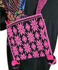 Woven Huichol Kora Morral Bag Nayarit Style With El Nayar Written On It