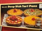 France  4  4  Metal Fluted Tart Pans W removable Bottom -new -old Stock
