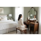 Antique Makeup Vanity   Dressing Table From 1930s With Mirror Art Deco