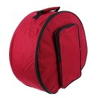 Snare Drum Bag  Drum Backpack With Adjustable Strap  13-14 Inch Padded Red