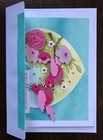 Handmade Greeting Card - Valentine Greetings  Valentine s Day Card