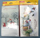 Christmas Holiday Money gift Card Holder Cards 3 Packs 24 Total Cards Unopened